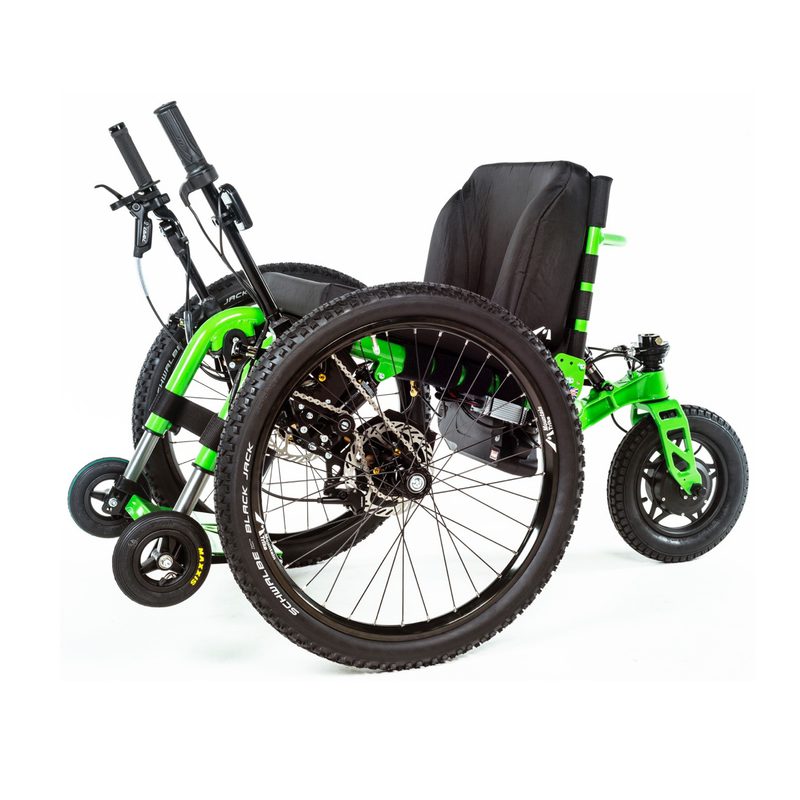 Green Mountain Trike eTrike electric-assist all-terrain wheelchair